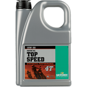 MOTOREX TOP SPEED 4T 15W50 - 4 LITER - Driven Powersports Inc.7611197116608304975