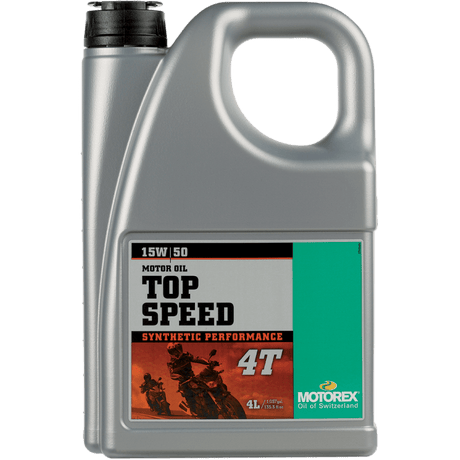 MOTOREX TOP SPEED 4T 15W50 - 4 LITER - Driven Powersports Inc.7611197116608304975