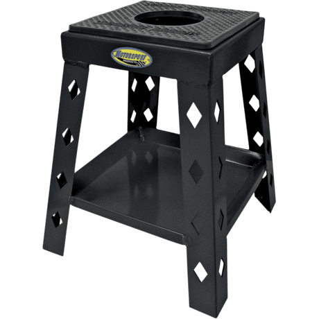 MOTORSPORT PRODUCTS DIAMOND MOTO STAND BLACK/NO OIL TUB - Driven Powersports Inc.94 - 3112