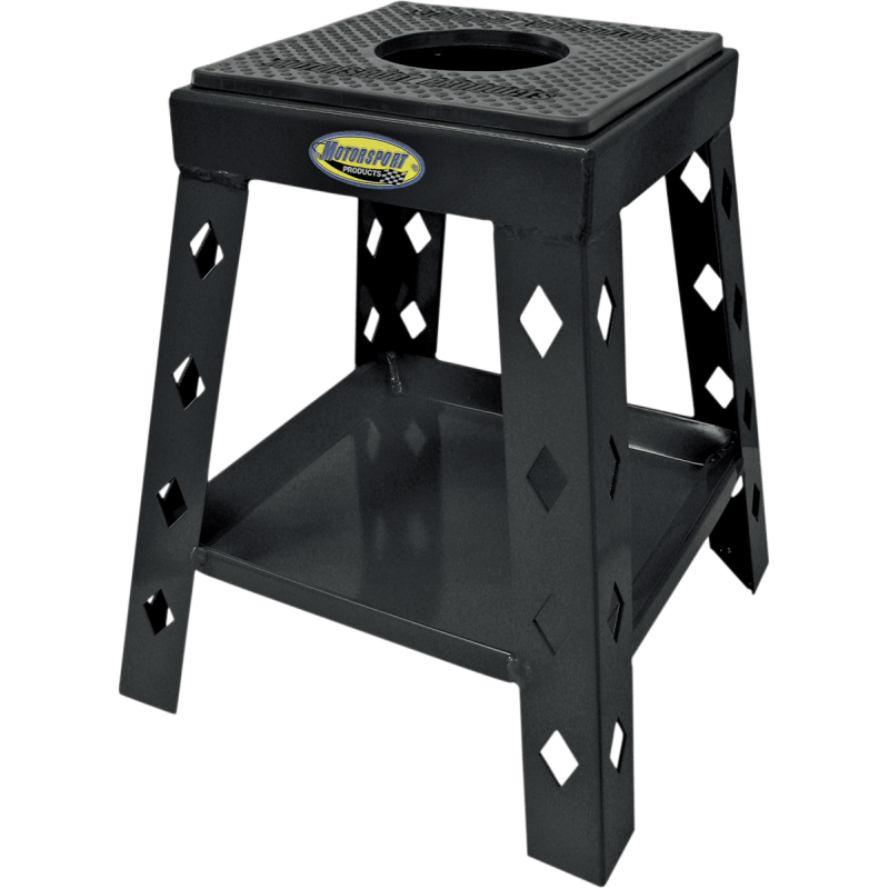 MOTORSPORT PRODUCTS DIAMOND MOTO STAND BLACK/NO OIL TUB - Driven Powersports Inc.94 - 3112
