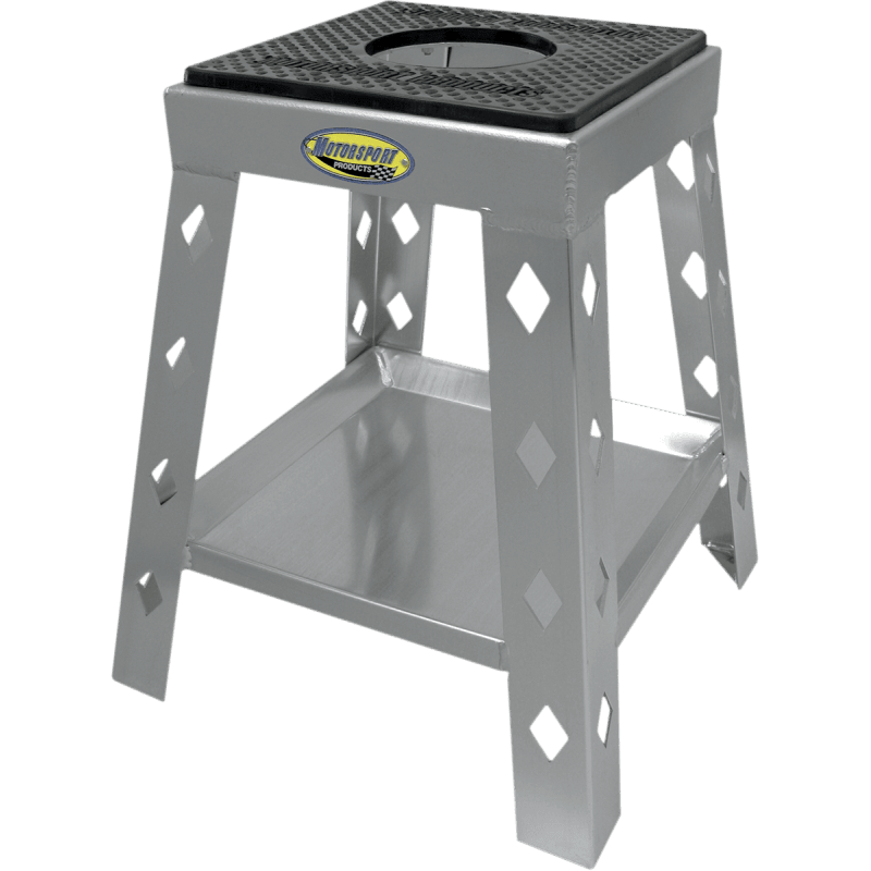MOTORSPORT PRODUCTS DIAMOND MOTO STAND SILVER/NO OIL TUB - Driven Powersports Inc.94 - 3101
