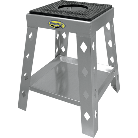 MOTORSPORT PRODUCTS DIAMOND MOTO STAND SILVER/NO OIL TUB - Driven Powersports Inc.94 - 3101