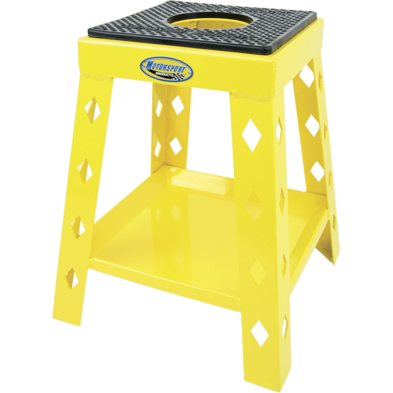 MOTORSPORT PRODUCTS DIAMOND MOTO STAND YELLOW/NO OIL TUB - Driven Powersports Inc.94 - 3127