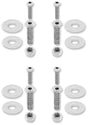 MOTORSPORT PRODUCTS QUICK RELEASE MOUNTING KIT STAINLESS - Driven Powersports Inc.97 - 3101