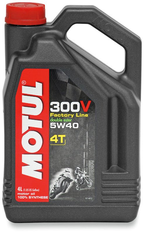 MOTUL 300V FACTORY LINE OFF ROAD 4T ENGINE OIL (104135) - DRIVEN Canada's Powersports 3374650247731104135