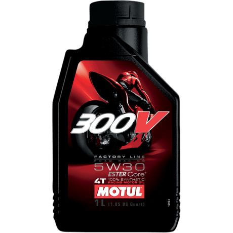 MOTUL 300V FACTORY LINE ROAD RACING 4T ENGINE OIL (104108) - DRIVEN Canada's Powersports 3374650247465104108