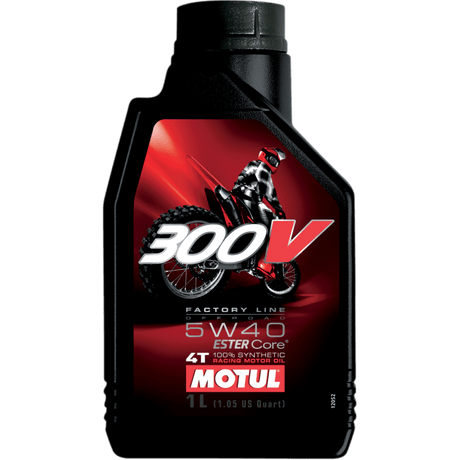 MOTUL 300V FACTORY LINE ROAD RACING 4T ENGINE OIL (104112) - DRIVEN Canada's Powersports 3374650247502104112