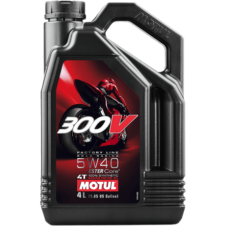 MOTUL 300V FACTORY LINE ROAD RACING 4T ENGINE OIL (104115) - DRIVEN Canada's Powersports 3374650247533104115