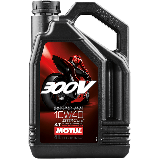 MOTUL 300V FACTORY LINE ROAD RACING 4T ENGINE OIL (104121) - DRIVEN Canada's Powersports 3374650247595104121