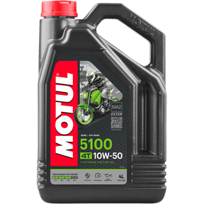 MOTUL 5100 4T ENGINE OIL (104076) - DRIVEN Canada's Powersports 3374650247168104076