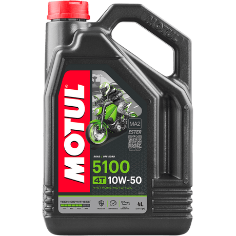 MOTUL 5100 4T ENGINE OIL (104076) - DRIVEN Canada's Powersports 3374650247168104076