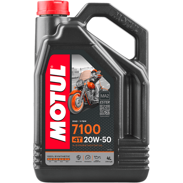 MOTUL 7100 4T ENGINE OIL (104104) - DRIVEN Canada's Powersports 3374650247427104104