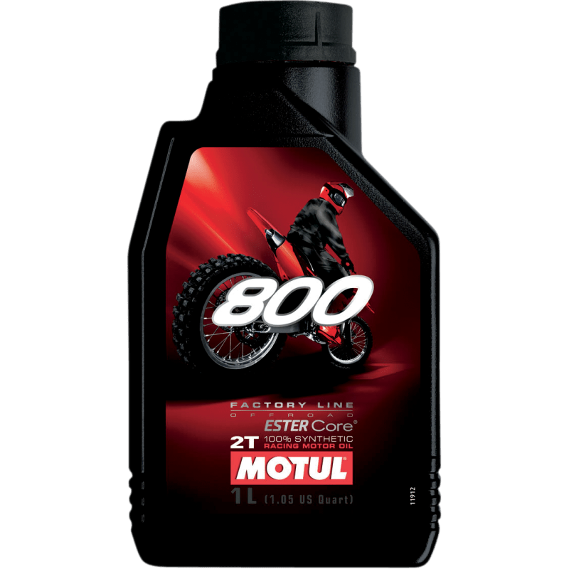 MOTUL 800 2T FACTORY LINE OFF ROAD ENGINE OIL (104038) - DRIVEN Canada's Powersports 3374650246819104038