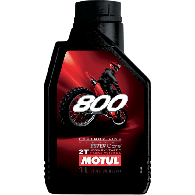 MOTUL 800 2T FACTORY LINE OFF ROAD ENGINE OIL (104038) - DRIVEN Canada's Powersports 3374650246819104038