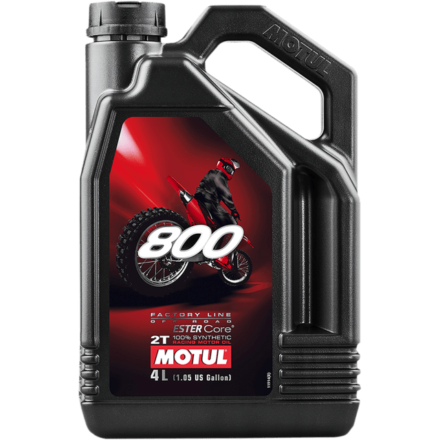 MOTUL 800 2T FACTORY LINE OFF ROAD ENGINE OIL (104039) - DRIVEN Canada's Powersports 3374650246826104039