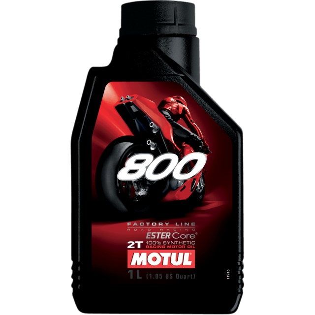 MOTUL 800 2T FACTORY LINE ROAD RACING ENGINE OIL (104041) - DRIVEN Canada's Powersports 3374650246840104041