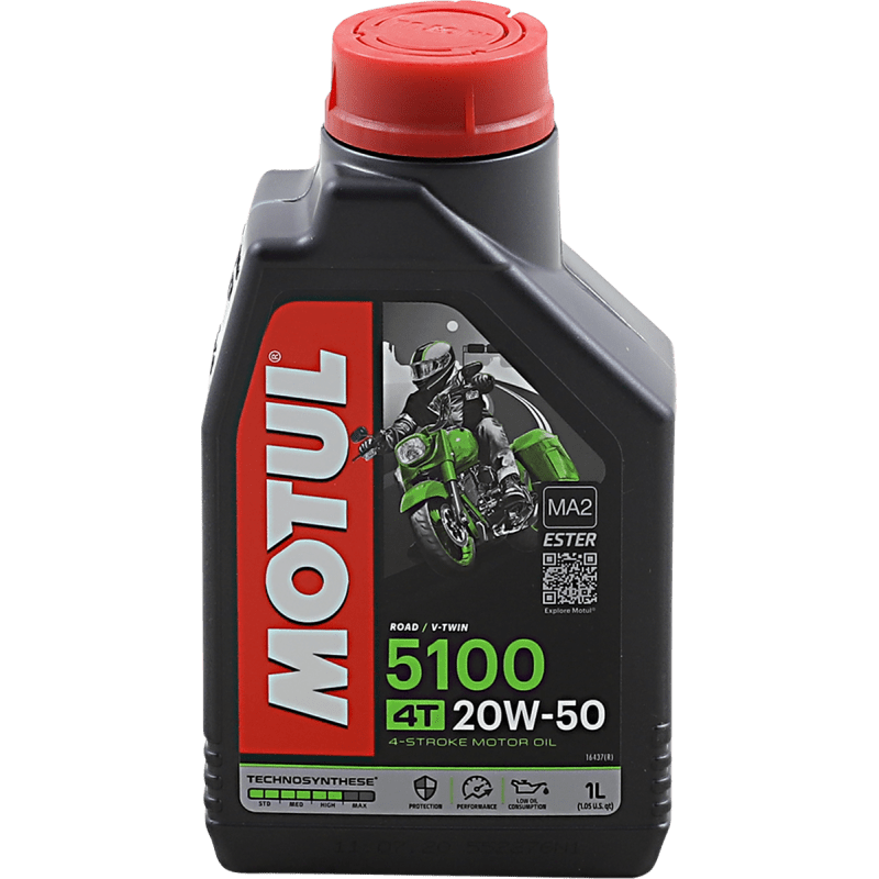 MOTUL (CS/12) 5100 4T 20W50 1L (109944) - DRIVEN Canada's Powersports 3374650299440109944