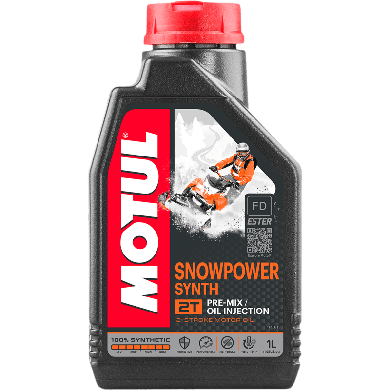 MOTUL SNOWPOWER 2T ENGINE OIL (108209) - DRIVEN Canada's Powersports 3374650277899108209