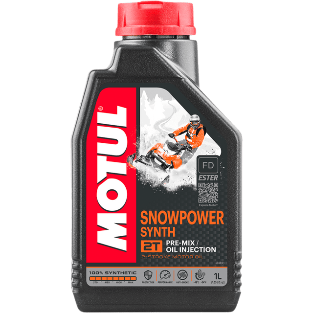 MOTUL SNOWPOWER 2T ENGINE OIL (108209) - DRIVEN Canada's Powersports 3374650277899108209
