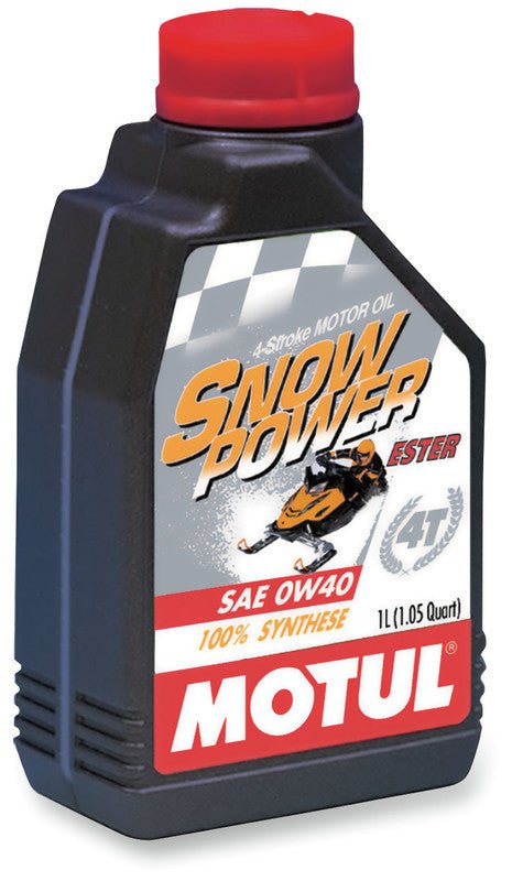 MOTUL SNOWPOWER 4T ENGINE OIL (105891) - DRIVEN Canada's Powersports 3374650005164105891