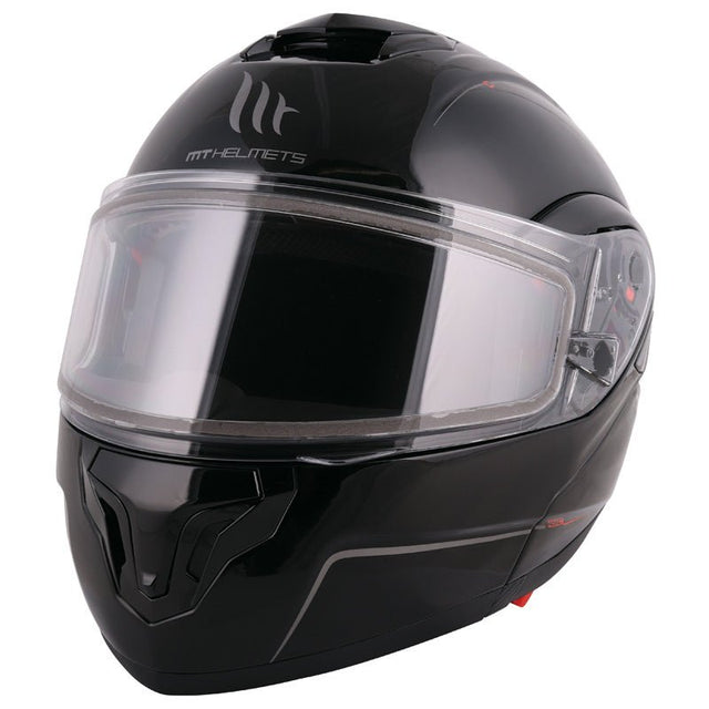 MT HELMETS ATOM V DOUBLE LENS HELMET BLACK (3XL) - DRIVEN Canada's Powersports 8502021IT - 025 - 213