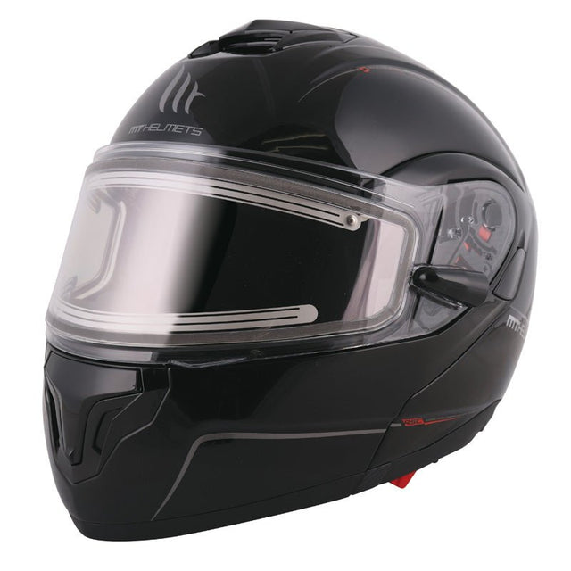 MT HELMETS ATOM V ELECTRIC SHIELD HELMET BLACK (3XL) - DRIVEN Canada's Powersports 8501711IT - 025 - 413