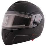 MT HELMETS ATOM V ELECTRIC SHIELD HELMET MATTE TITANIUM (3XL) - DRIVEN Canada's Powersports 8501721IT - 025 - 423