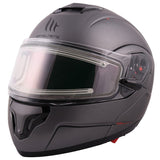 MT HELMETS ATOM V ELECTRIC SHIELD HELMET MATTE TITANIUM (3XL) - DRIVEN Canada's Powersports 8501731IT - 025 - 433