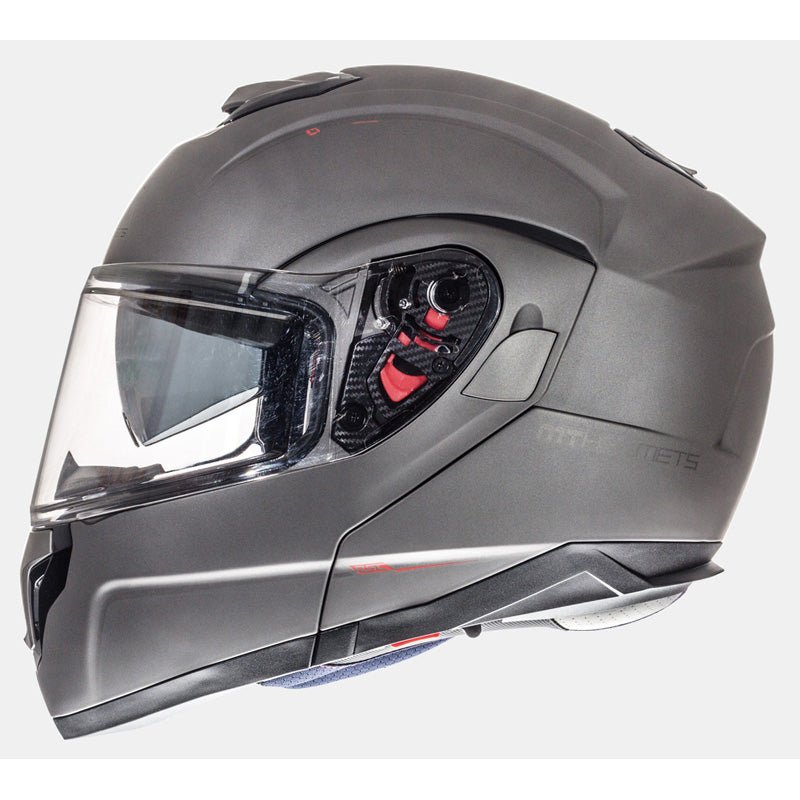 MT HELMETS ATOM V HELMET MATTE TITANIUM (3XL) - DRIVEN Canada's Powersports 8501341IT - 025 - 033