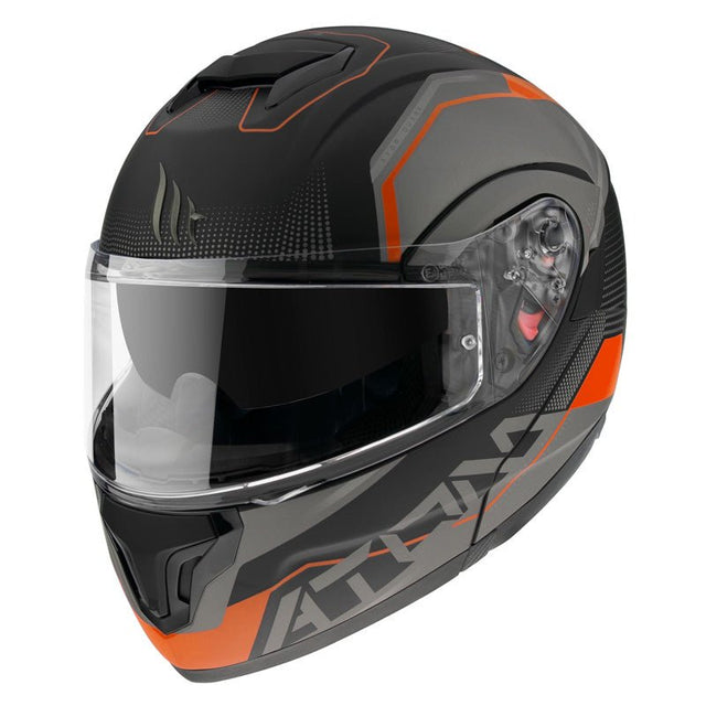 MT HELMETS ATOM V HELMET QUARK FLUO ORANGE (2XL) - DRIVEN Canada's Powersports 8503371IT - 025 - 673