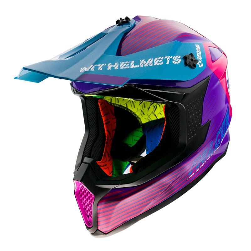 MT HELMETS FALCON HELMET SYSTEM BLUE (2XL) - DRIVEN Canada's Powersports 8503301IT - 221 - 363