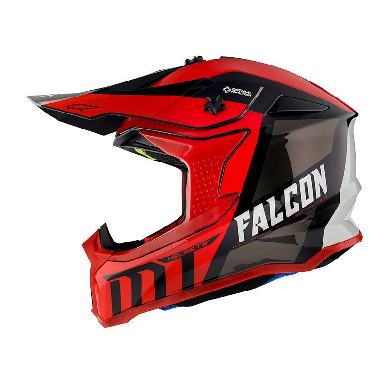 MT HELMETS FALCON HELMET WARRIOR RED (2XL) - DRIVEN Canada's Powersports 8503361IT - 221 - 513