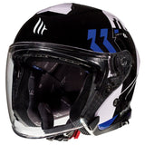 MT HELMETS THUNDER 3 JET SV HELMET - VENUS - BLUE (XS) Mint Blue XS - Driven Powersports