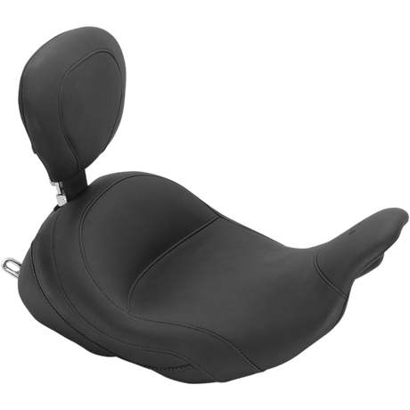 MUSTANG LOWDOWN VINTAGE SOLO W/DRIVER BACKREST (79910) - DRIVEN Canada's Powersports 79910