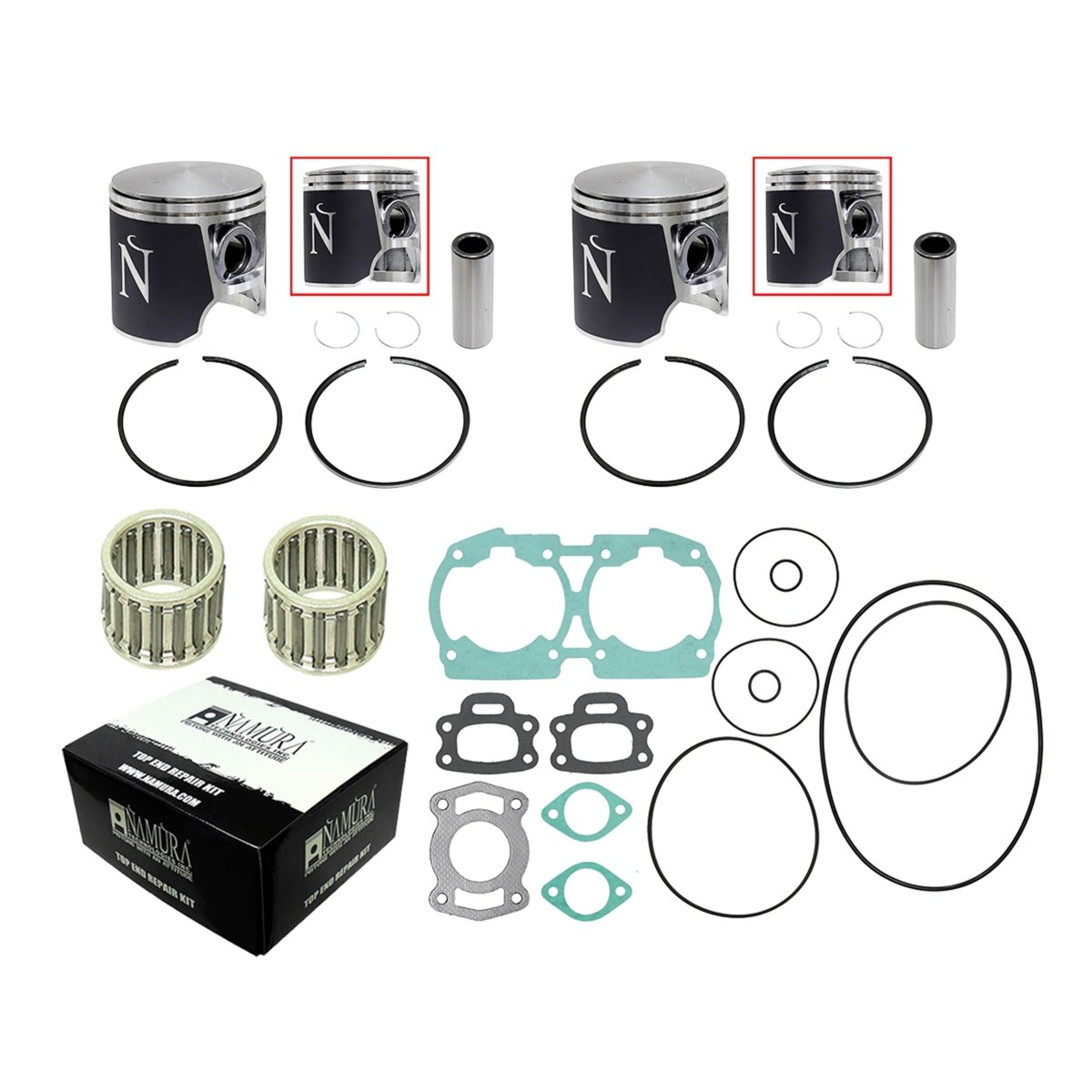 NAMURA TOP END REPAIR KIT (NW - 10001K) - DRIVEN Canada's Powersports 758891118105NW - 10001K