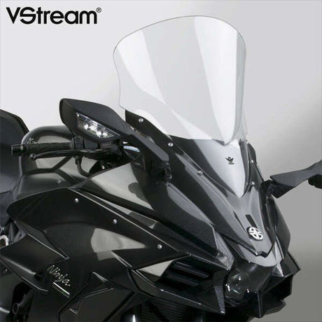 NATIONAL CYCLE WINDSHIELD VSTREAM+ TALL/CLR KAWA (N20129) - Driven Powersports Inc.039489002823N20129