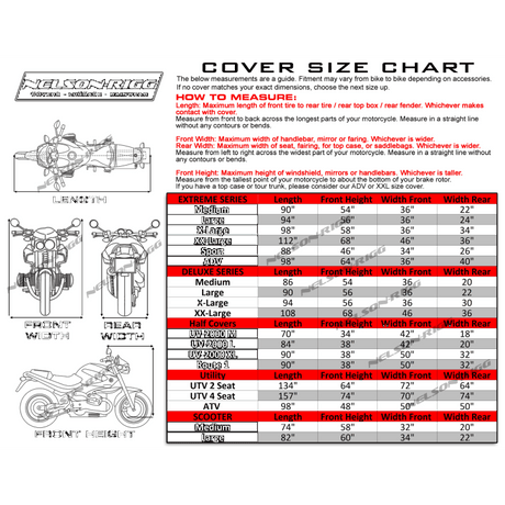 NELSON - RIGG DEFENDER DELUXE COVER BLACK (2XL) - Driven Powersports Inc.4719868150012MC - 902 - 02 - MD