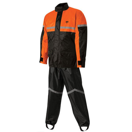 NELSON - RIGG STORMRIDER BLACK/ORANGE RAINSUIT (4XL) - DRIVEN Canada's Powersports 978591902730SR-6000-ORG-01-SM