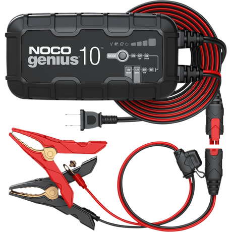 NOCO GENIUS 10 BATTERY CHARGER & MAINTAINER (GENIUS10) - DRIVEN Canada's Powersports 046221190052GENIUS10