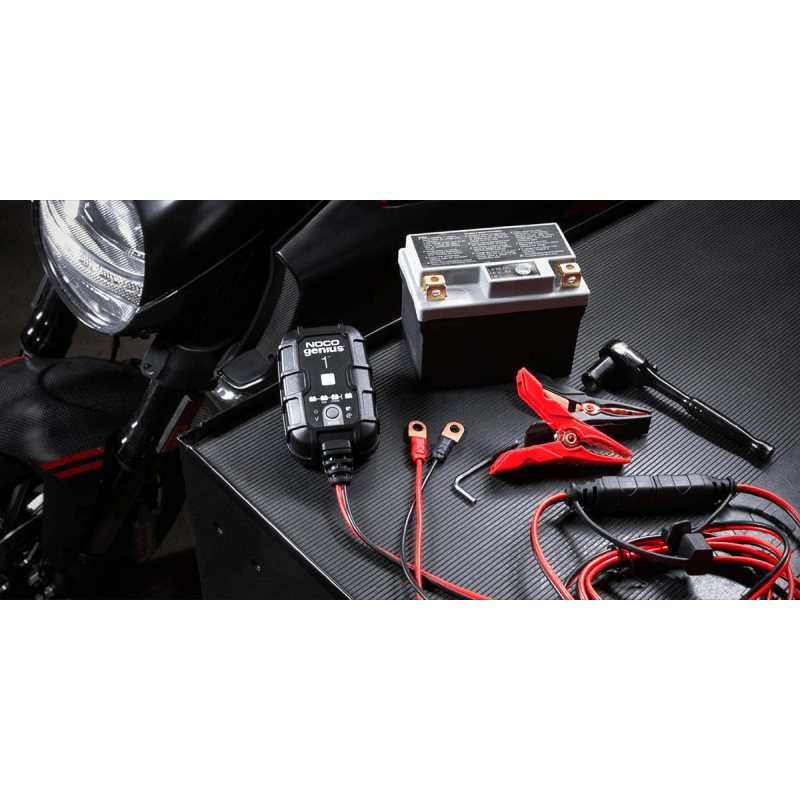 NOCO GENIUS 1 BATTERY CHARGER & MAINTAINER (GENIUS1) - DRIVEN Canada's Powersports 046221190021GENIUS1