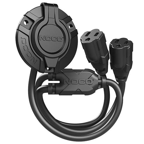 NOCO GCP2 AC PORT PLUG & DUAL 18" EXTENSION CORD (GCP2) - DRIVEN Canada's Powersports 046221190175GCP2