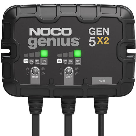 NOCO ON - BOARD BATTERY CHARGER, MAINTAINER & DESULFATOR - DRIVEN Canada's Powersports 046221190458GEN5X2