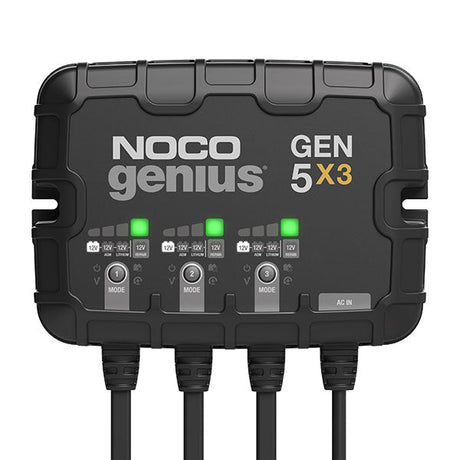 NOCO ON - BOARD BATTERY CHARGER, MAINTAINER & DESULFATOR - DRIVEN Canada's Powersports 046221190465GEN5X3