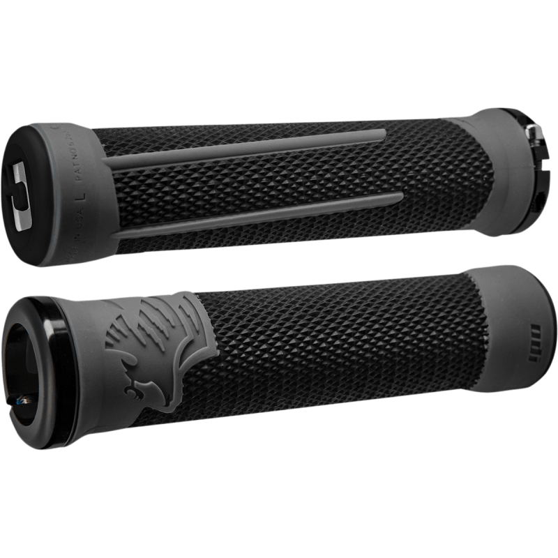 ODI AG - 2 LOCK ON BLK/GRPH - Driven Powersports Inc.711484190858D35A2BH - B