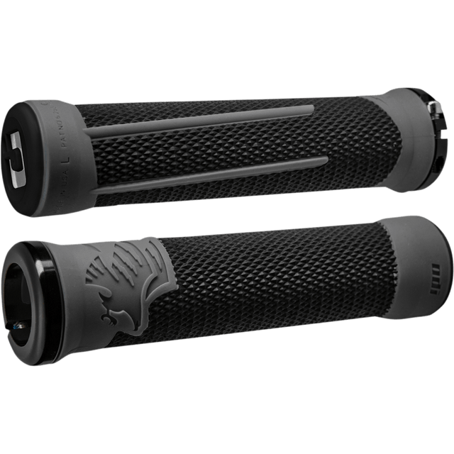 ODI AG - 2 LOCK ON BLK/GRPH - Driven Powersports Inc.711484190858D35A2BH - B