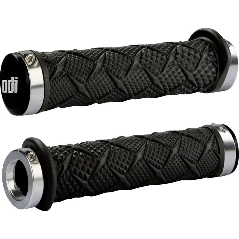 ODI GRIPS X-TREME LOCK Black Front - Driven Powersports