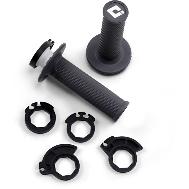 ODI MX V2 NO-WAFFLE GPH/SLVR Front - Driven Powersports
