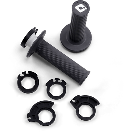 ODI MX V2 NO-WAFFLE GPH/SLVR Front - Driven Powersports