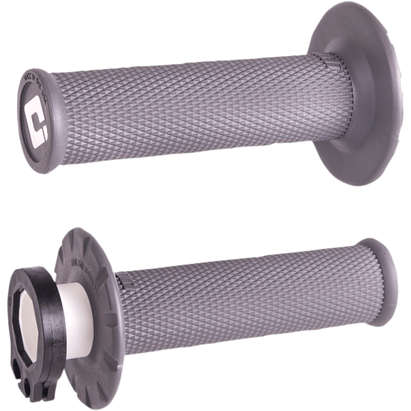 ODI MX V2 NO-WAFFLE GPH/SLVR Front - Driven Powersports