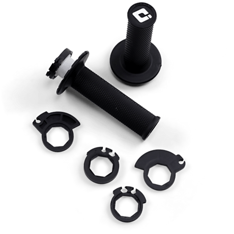 ODI MX V2 NO-WAFFLE Black Front - Driven Powersports